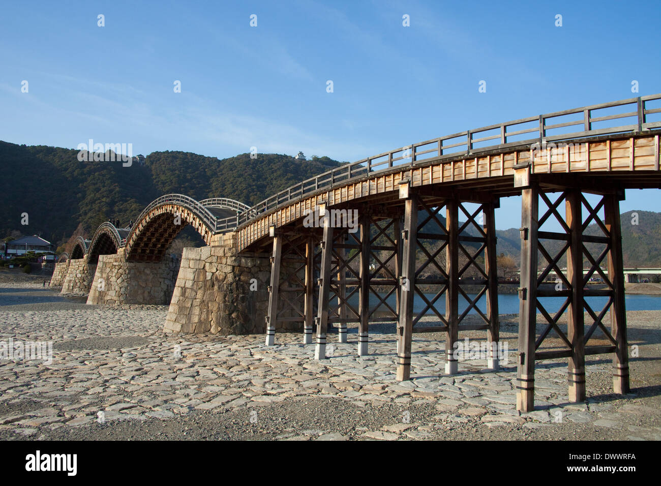 Kintai Bridge, Yamaguchi Prefecture, Japan Banque D'Images