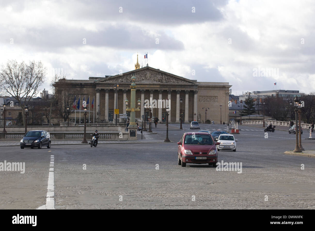 La Place de la Concorde Paris France Banque D'Images