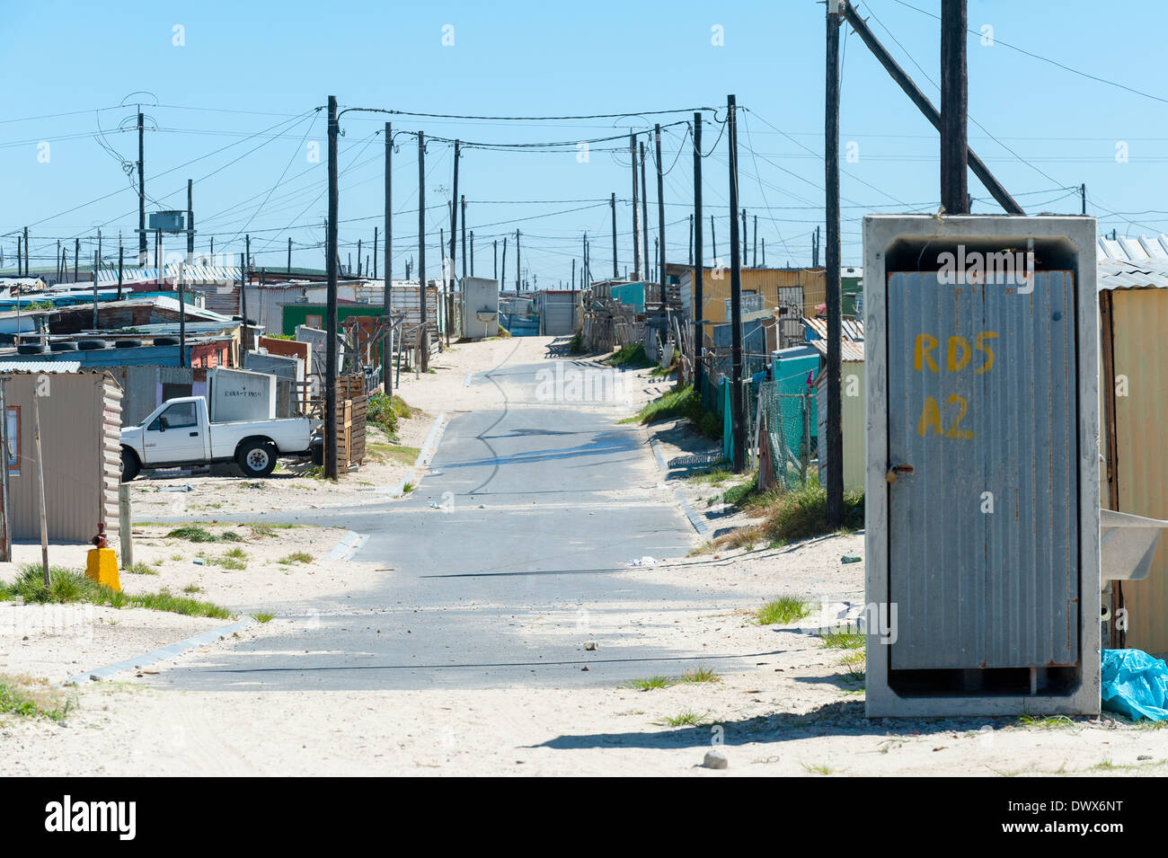 Khayelitsha, Cape Town, Western Cape, Afrique du Sud Banque D'Images