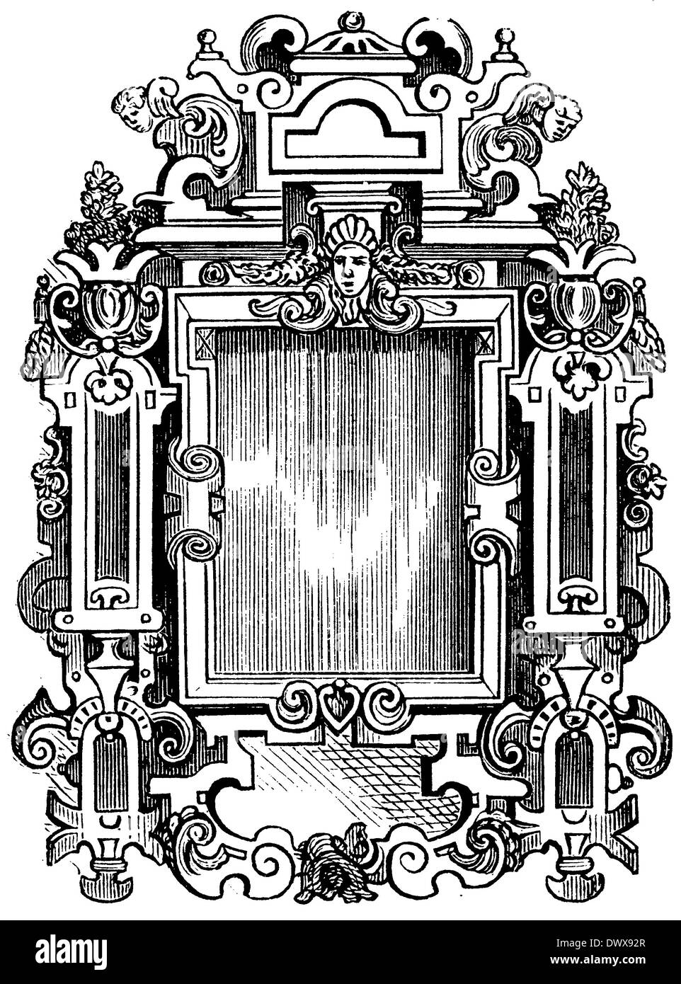 Miroir : Renaissance (xvie siècle) Banque D'Images