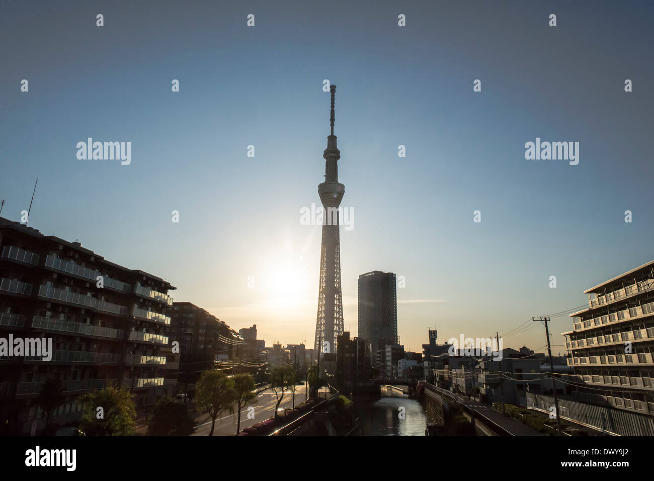 Tokyo Sky Tree, Tokyo, Japon Banque D'Images