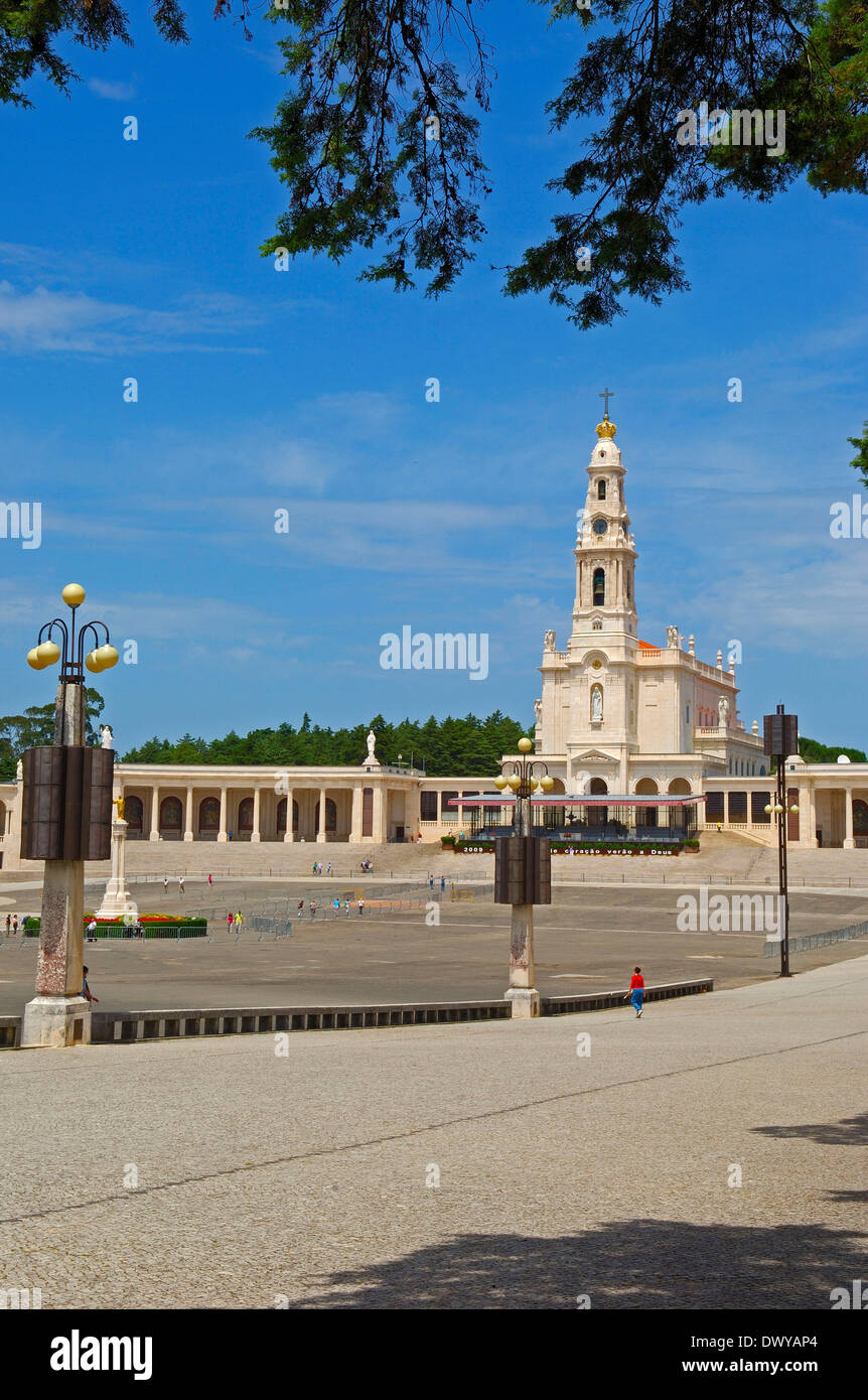 Sanctuaire de Notre Dame de Fatima, Fatima Banque D'Images