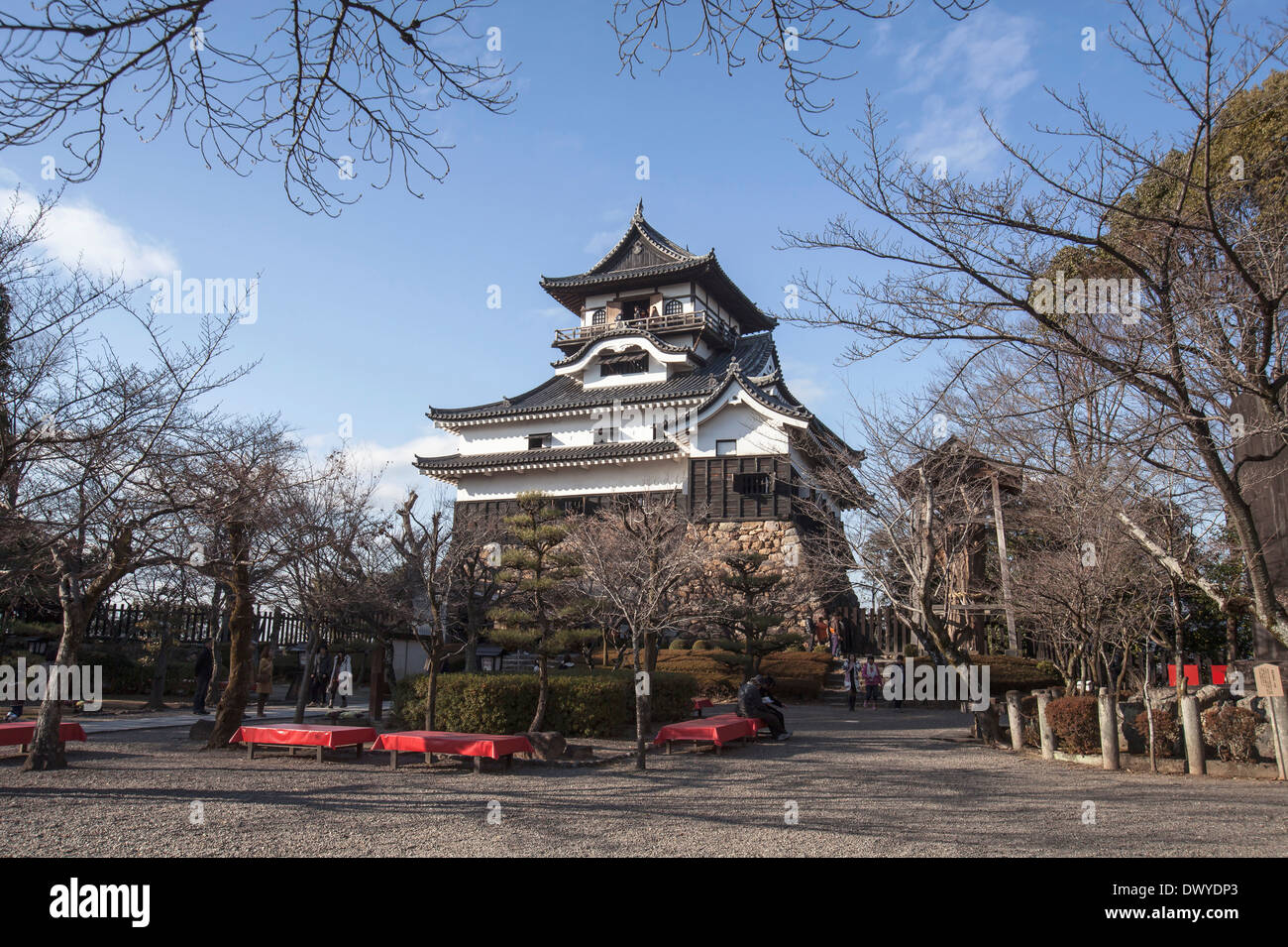Château d'Inuyama, Inuyama, préfecture d'Aichi, Japon Banque D'Images