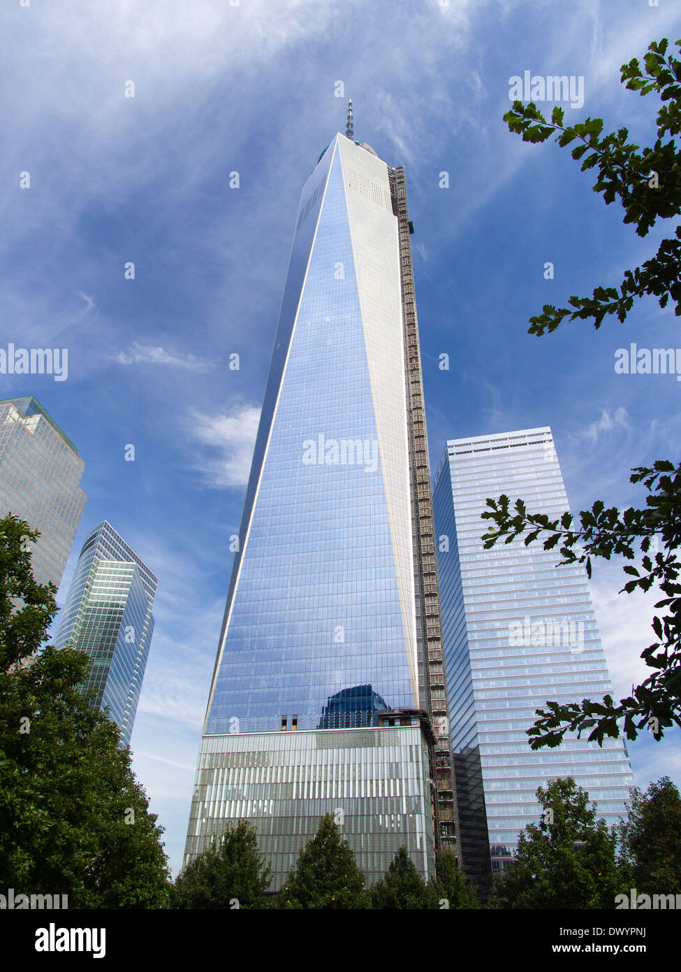 Le nouveau World Trade Center Ground Zero à New York 14 Banque D'Images