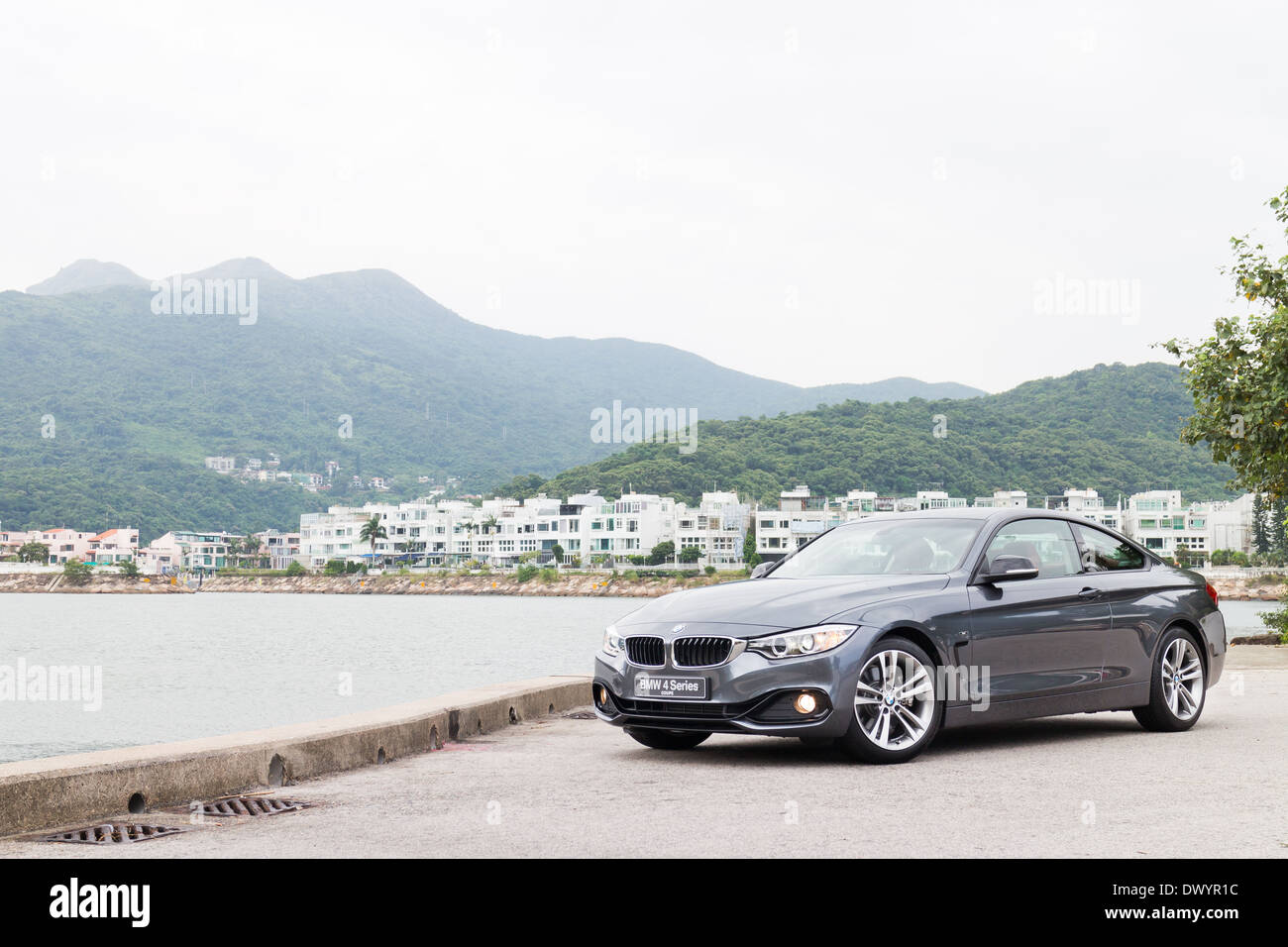 BMW 4-Series Coupé modèle 2013, la plus nouvelle série de BMW. Banque D'Images