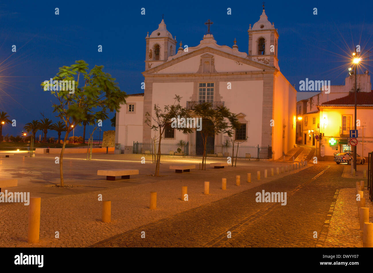 L'église Santa Maria, Lagos Banque D'Images