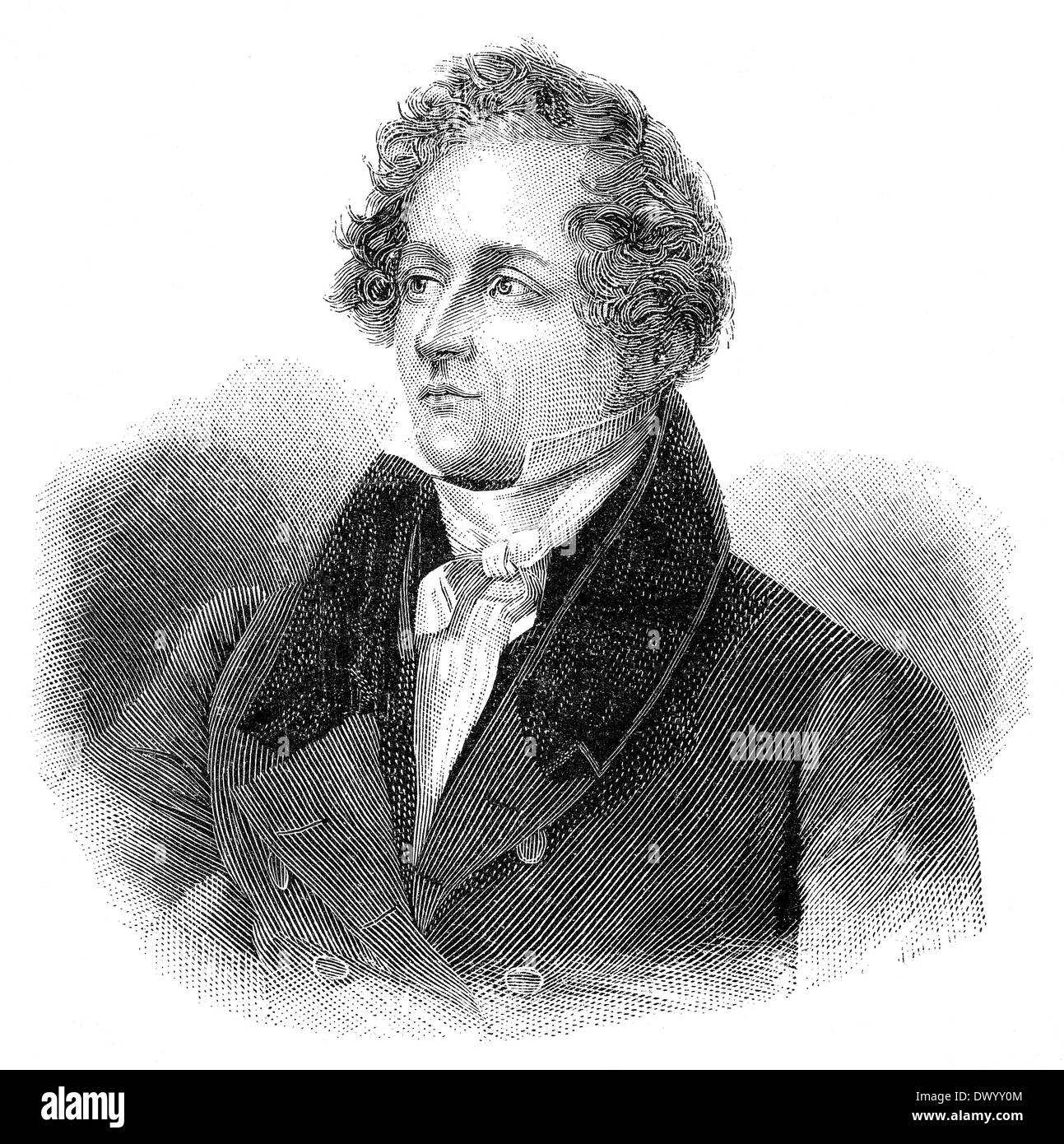 Johann Friedrich Dieffenbach , 1792 - 1847, un chirurgien allemand Banque D'Images