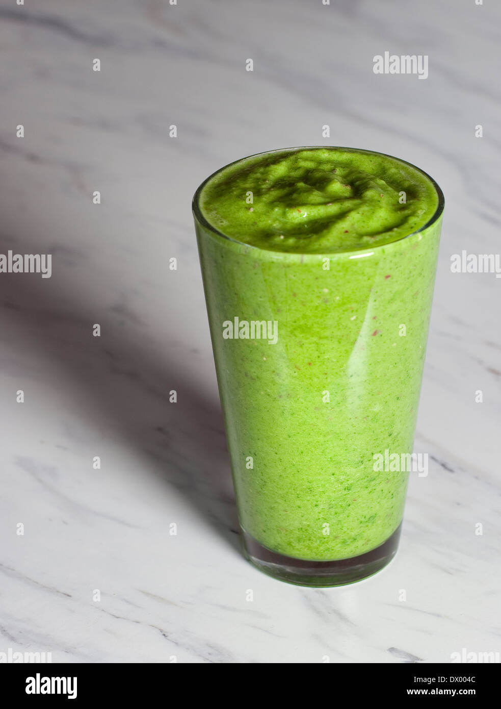 smoothie vert Banque D'Images