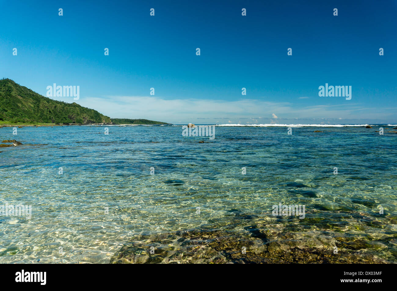 Côte de l'Île Verte, Taitung, Taïwan Banque D'Images