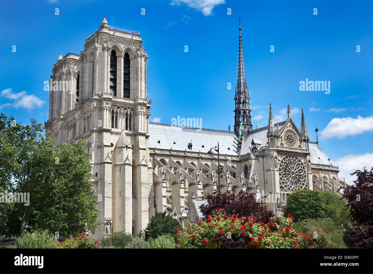 Notre Dame de Paris, France Banque D'Images