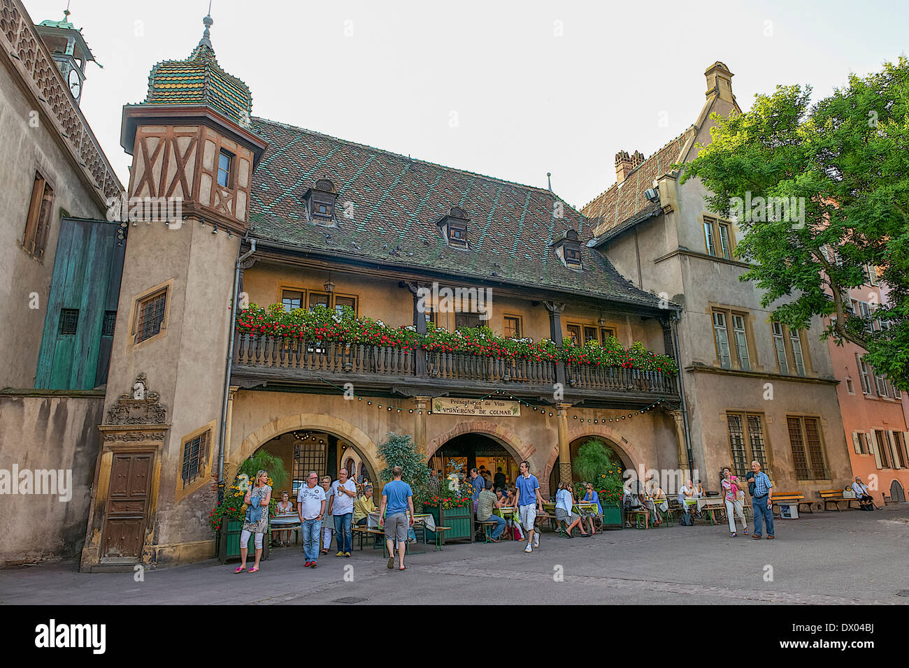 Old custom house à Colmar, France Banque D'Images