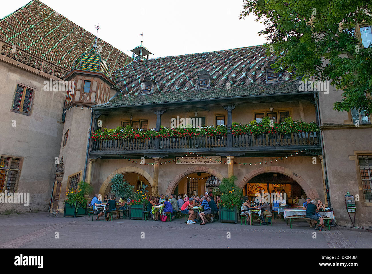 Old custom house à Colmar, France Banque D'Images