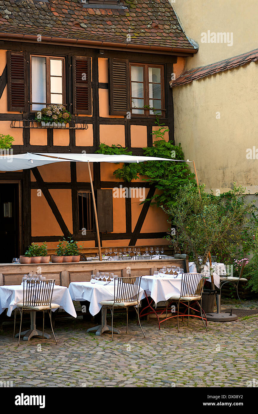 Strasbourg dining restaurant Banque de photographies et d’images à haute résolution Alamy