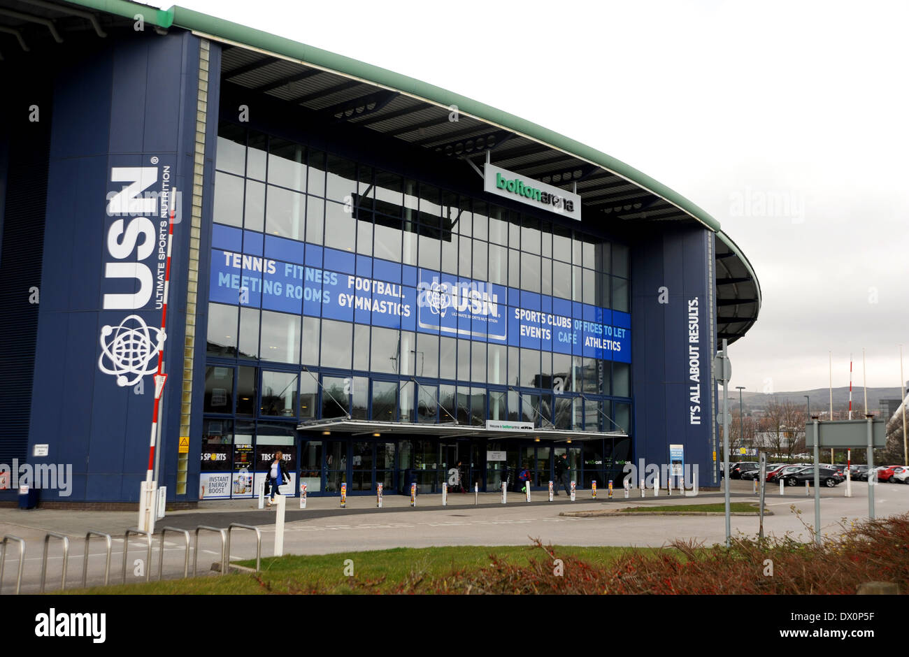Le Bolton Arena lieu Banque D'Images
