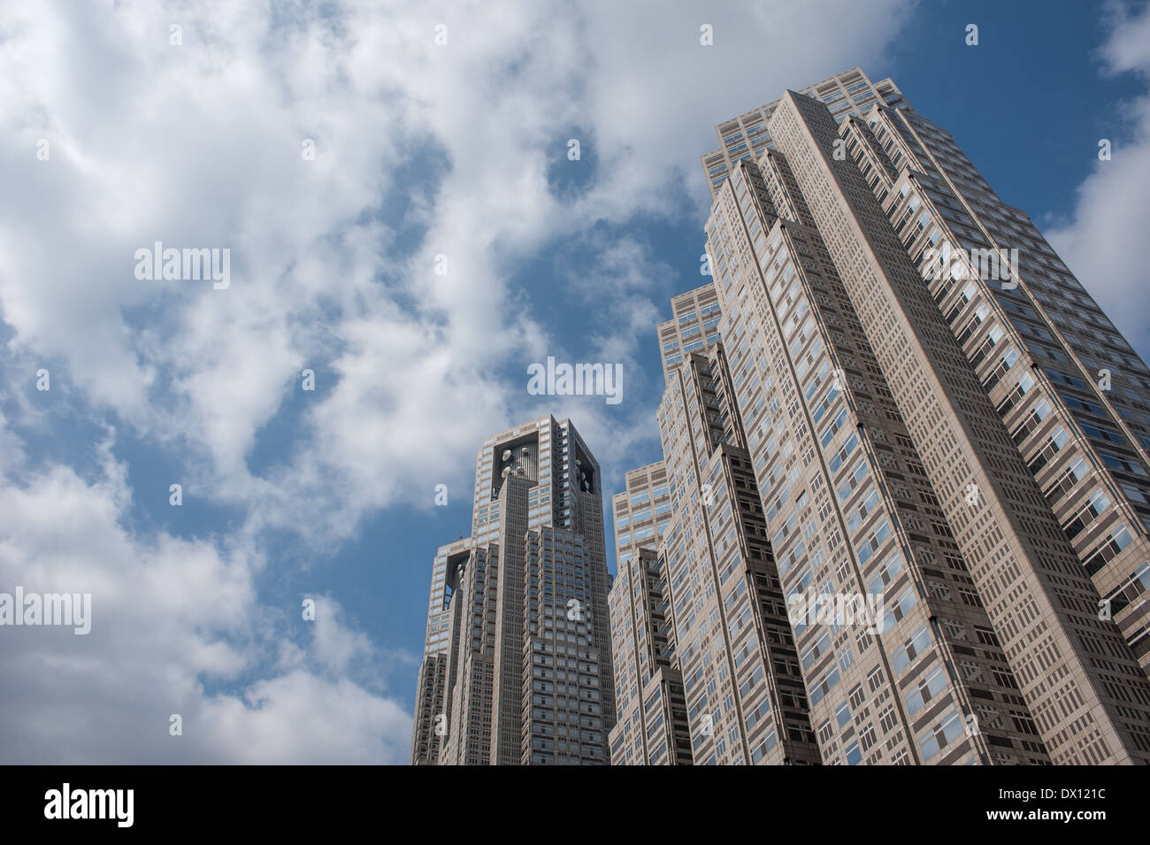 Tokyo Metropolitan Government Office Building, Shinjuku, Tokyo, Japon Banque D'Images