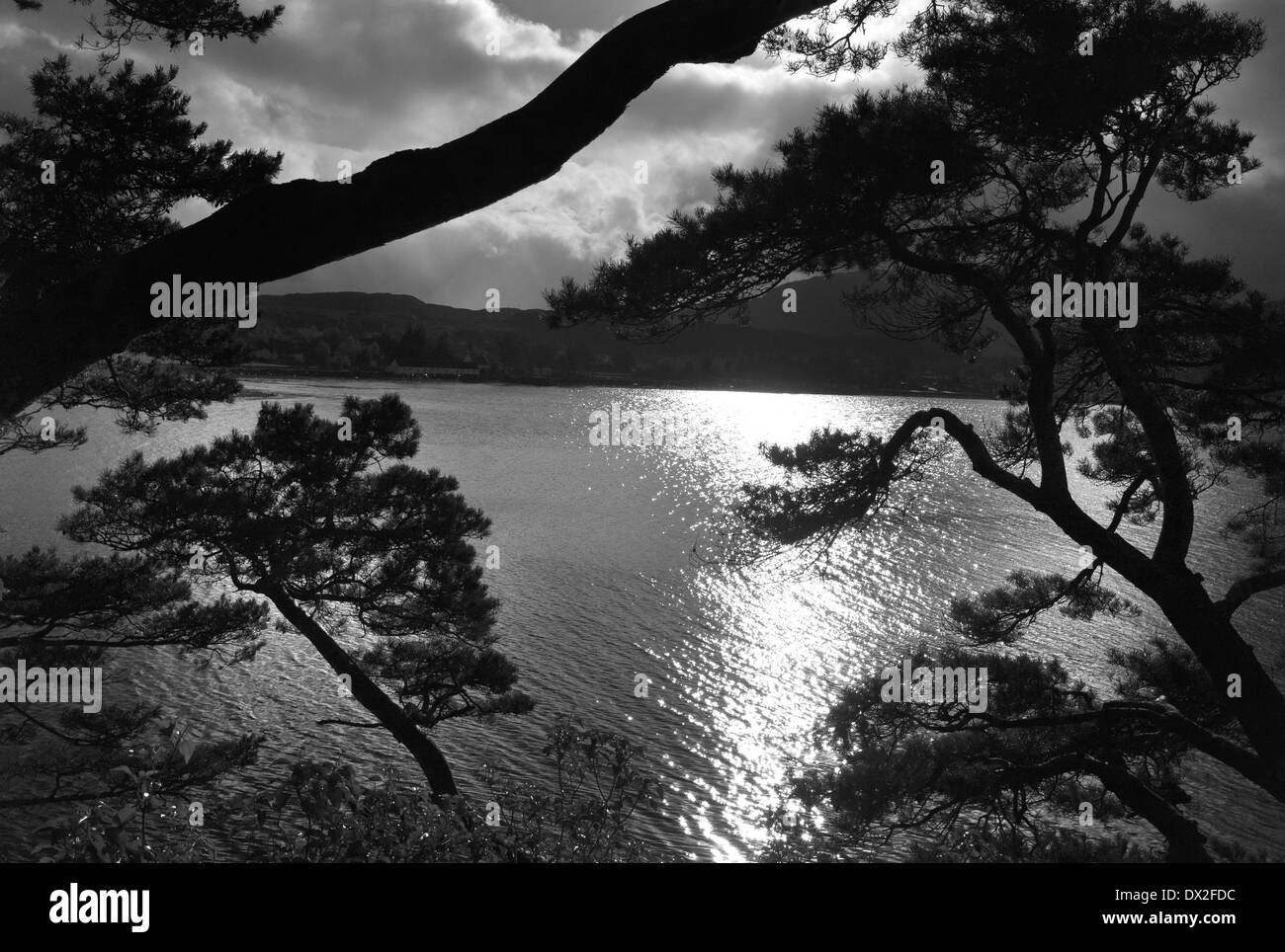 Loch Ewe, les Highlands écossais Banque D'Images