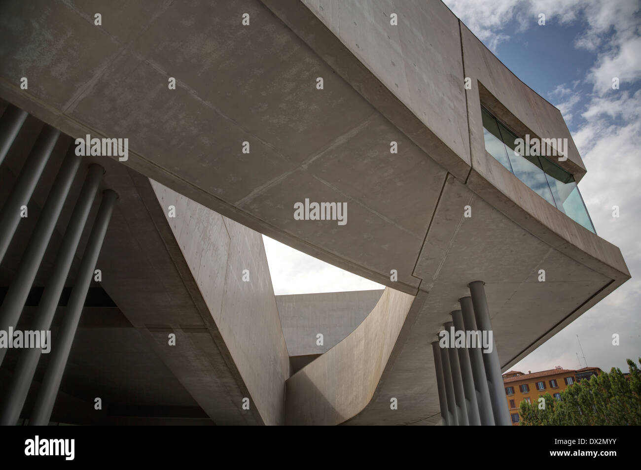 Le MAXXI - Musée National des Arts du xxie siècle, Rome, Italie Banque D'Images