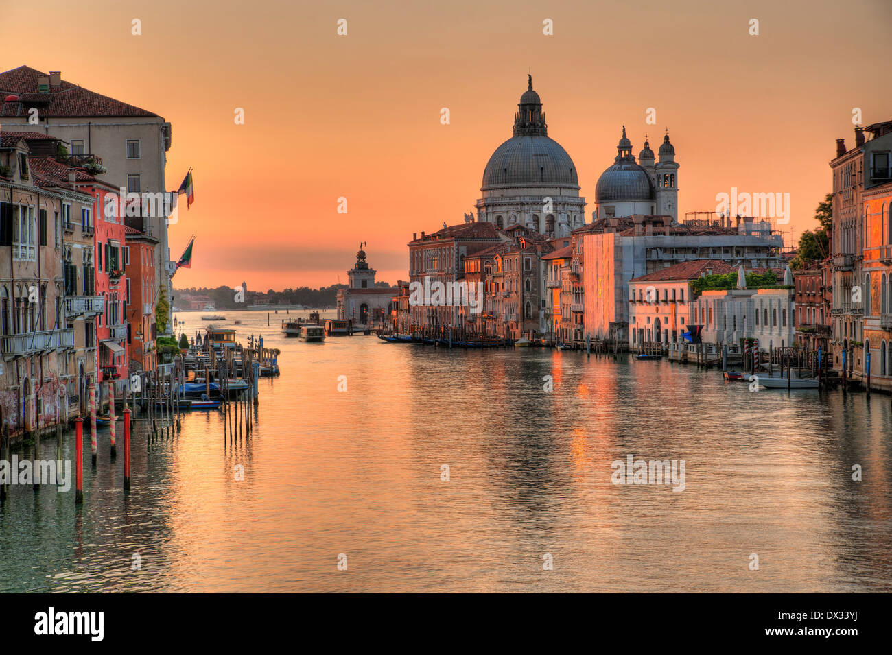Canal Grande à Venise Banque D'Images