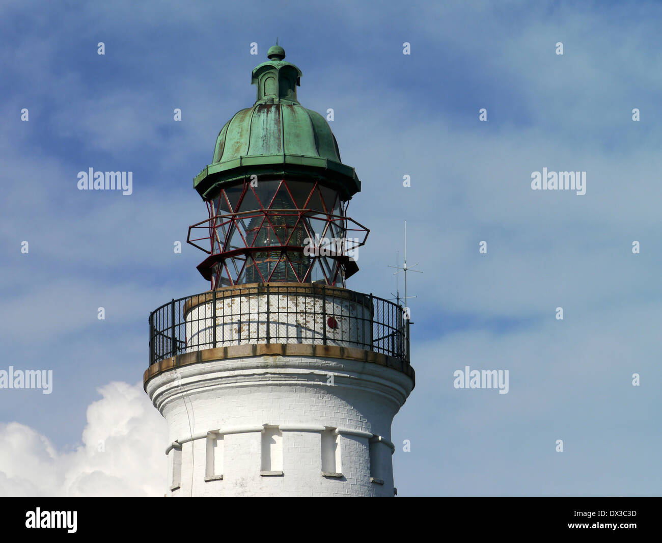 Ary stevns klint stevns, phare, la Nouvelle-Zélande, le Danemark Banque D'Images