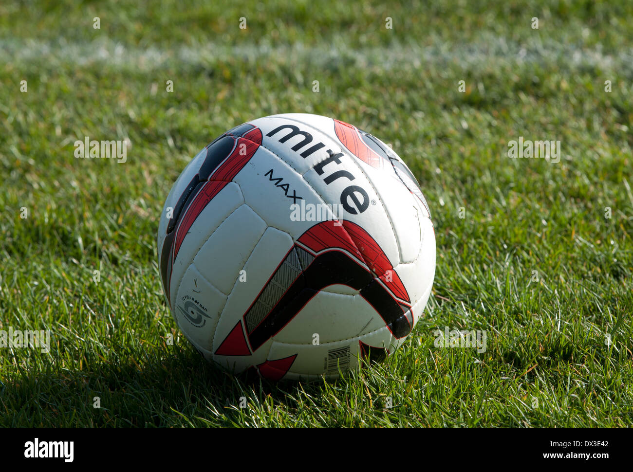 Mitre football (soccer). Banque D'Images