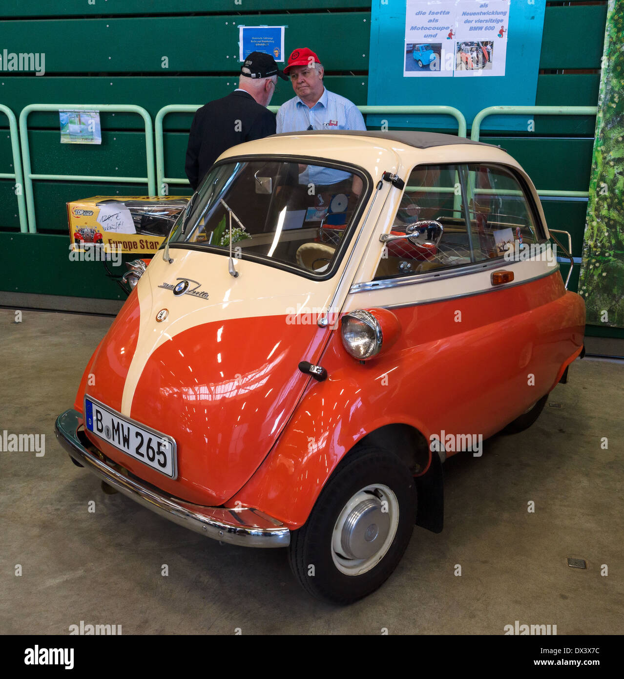 Les deux places coupé BMW Isetta 300 Banque D'Images