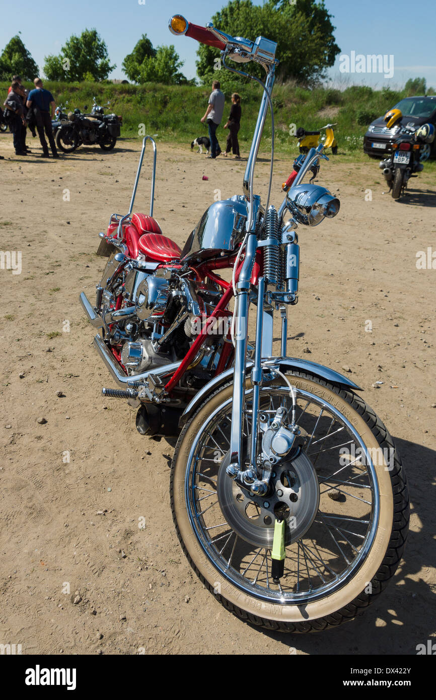 Harley davidson oldtimer Banque de photographies et d’images à haute ...
