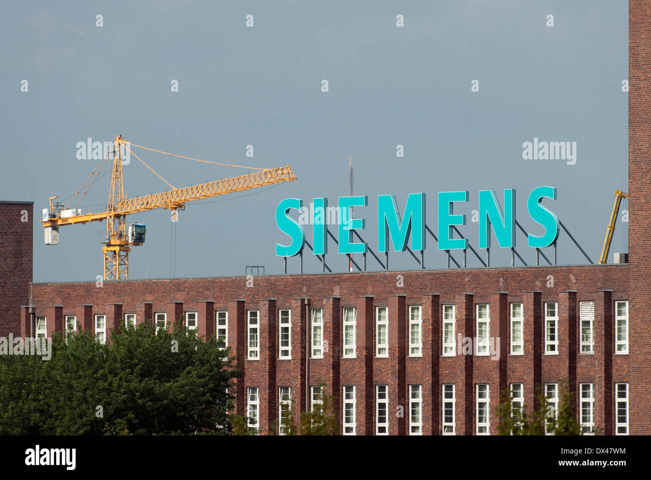 Logo de Siemens Banque D'Images