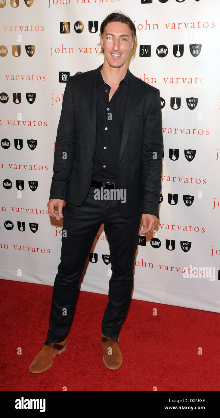 Eric Balfour John Varvatos West Hollywood Store 10 e anniversaire - Arrivées West Hollywood, Californie - 17.10.12 Banque D'Images