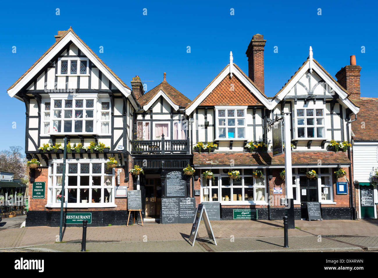George & Dragon High Street Kent Maidstone Banque D'Images