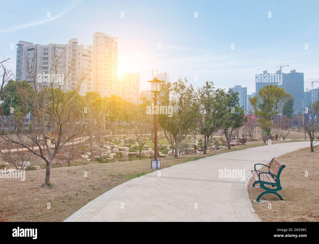 paysage urbain Banque D'Images