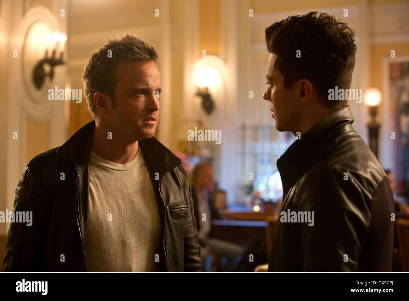 Besoin de vitesse (2014), AARON PAUL, DOMINIC COOPER SCOTT WAUGH (DIR) COLLECTION MOVIESTORE LTD Banque D'Images