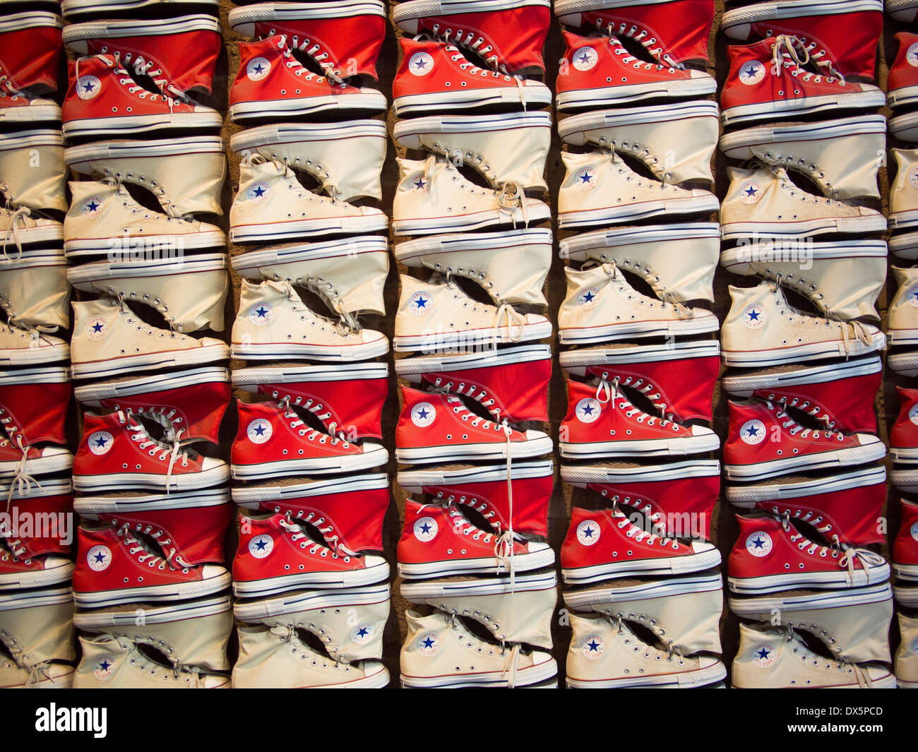 Converse All Star, New York Banque D'Images