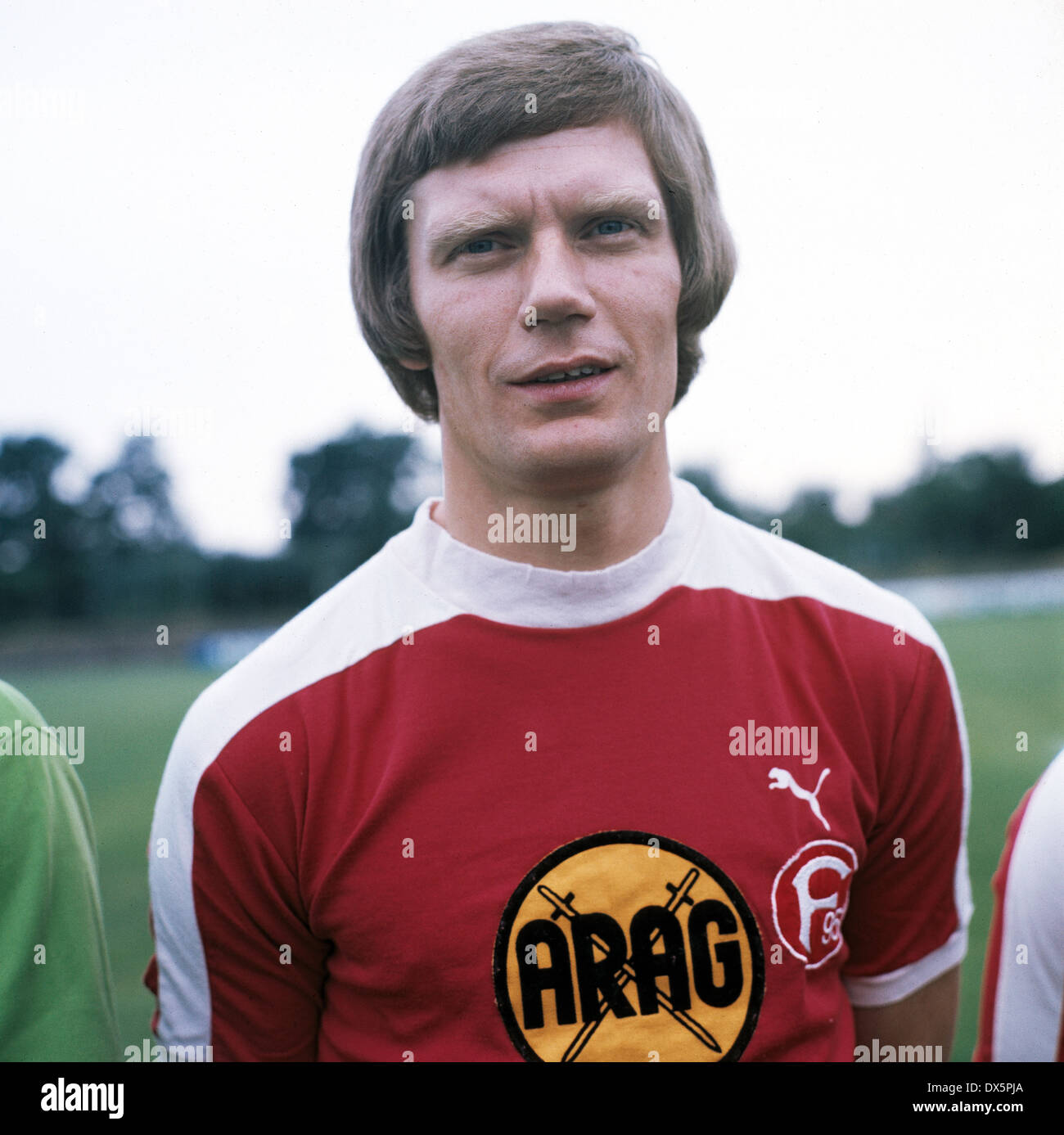 Football, Bundesliga, 1976/1977, Fortuna Düsseldorf, portrait, présentation de l'équipe Fred Hesse Banque D'Images