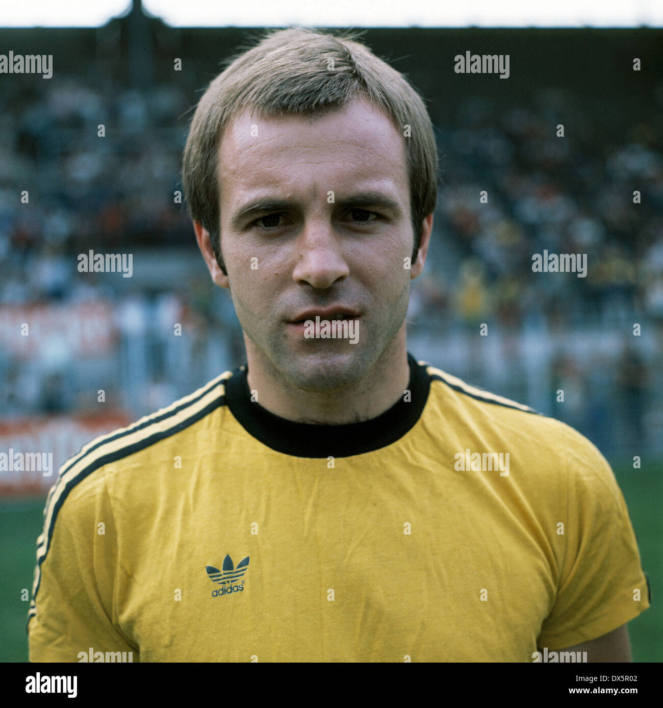 Football, Bundesliga, 1976/1977, Borussia Dortmund, présentation de l'équipe portrait, Hans-Werner Hartl Banque D'Images