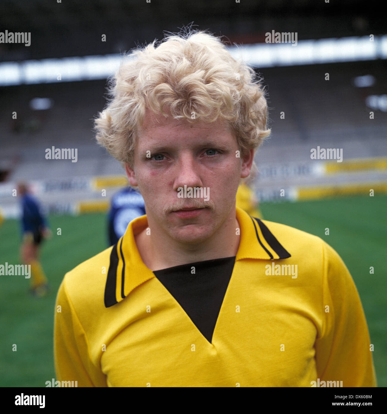 Football, Bundesliga, 1978/1979, Borussia Dortmund, présentation de l'équipe, portrait Wolfgang Voege Banque D'Images