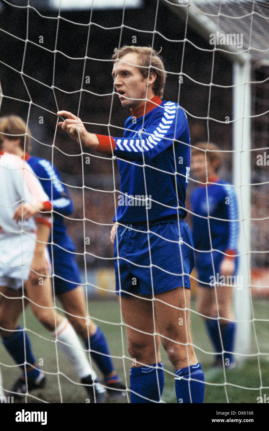 Football, 2. Bundesliga Nord, 1978-1979, Grotenburg Stadium, Bayer 05 Leverkusen Bayer 04 Uerdingen par rapport à 0:0, scène du match, Jens Steffensen (Uerdingen) Banque D'Images