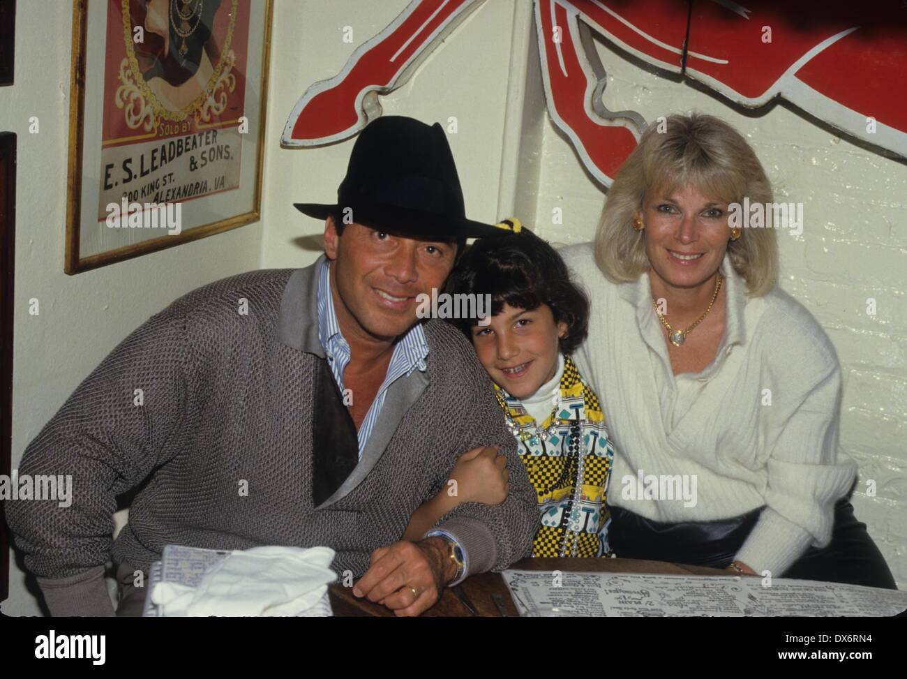 Paul anka daughter amelia wife Banque de photographies et d’images à