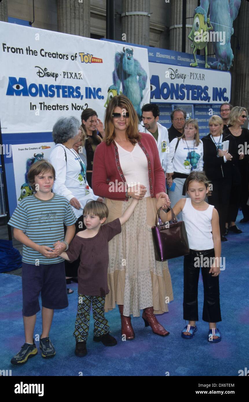 KIRSTIE ALLEY.Premiere Monsters Inc. au El Capitan Theatre à Hollywood, CA. 2001.k23207mr.(Image Crédit : © Milan Ryba/Globe Photos/ZUMAPRESS.com) Banque D'Images