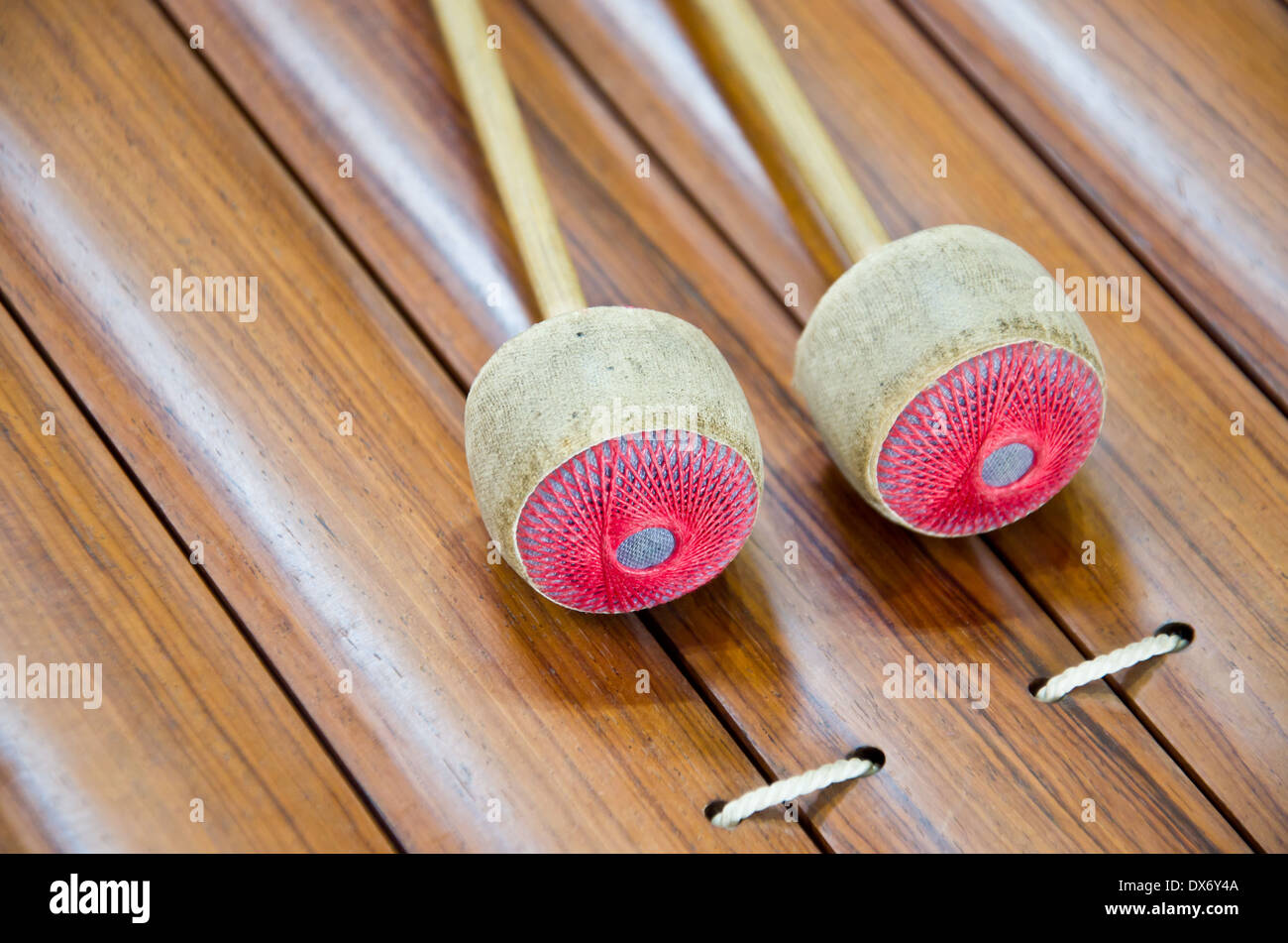 Thai xylophone instrument de musique d'Asie Banque D'Images