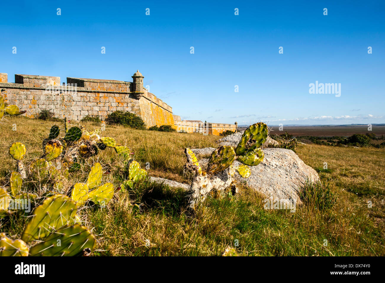 Fort de Santa Teresa. Rocha. L'Uruguay Banque D'Images