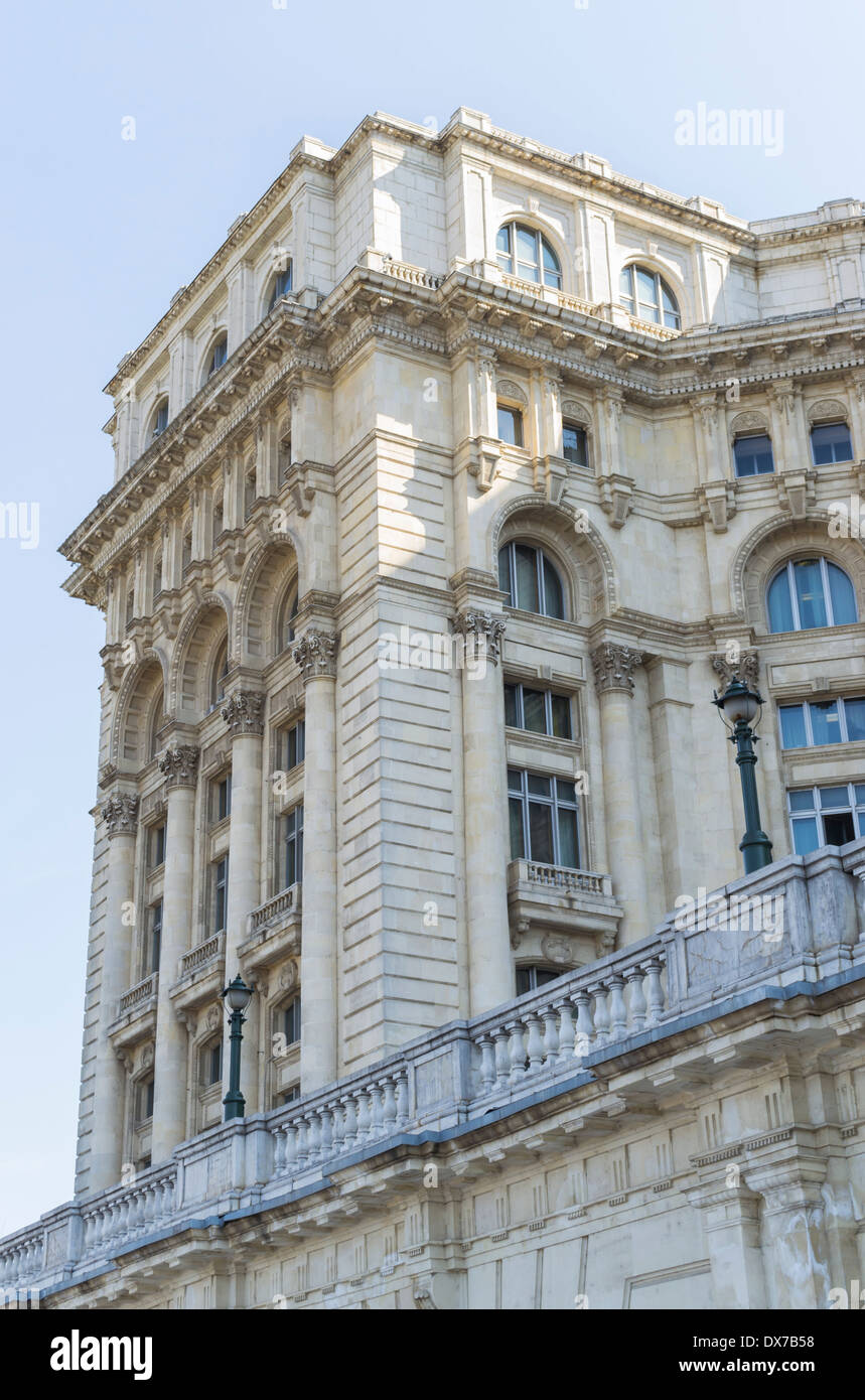 Bâtiment du Parlement roumain Banque D'Images