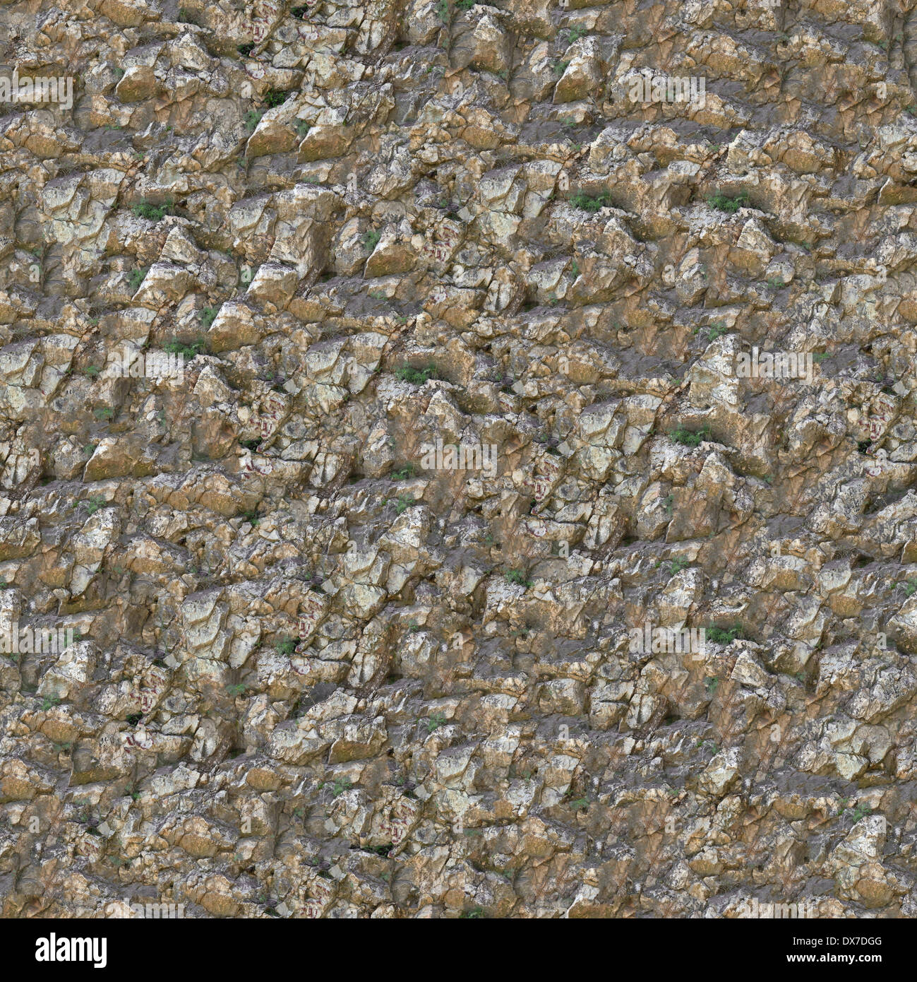 Surface rocheuse. Seamless Texture Mosaïque. Banque D'Images