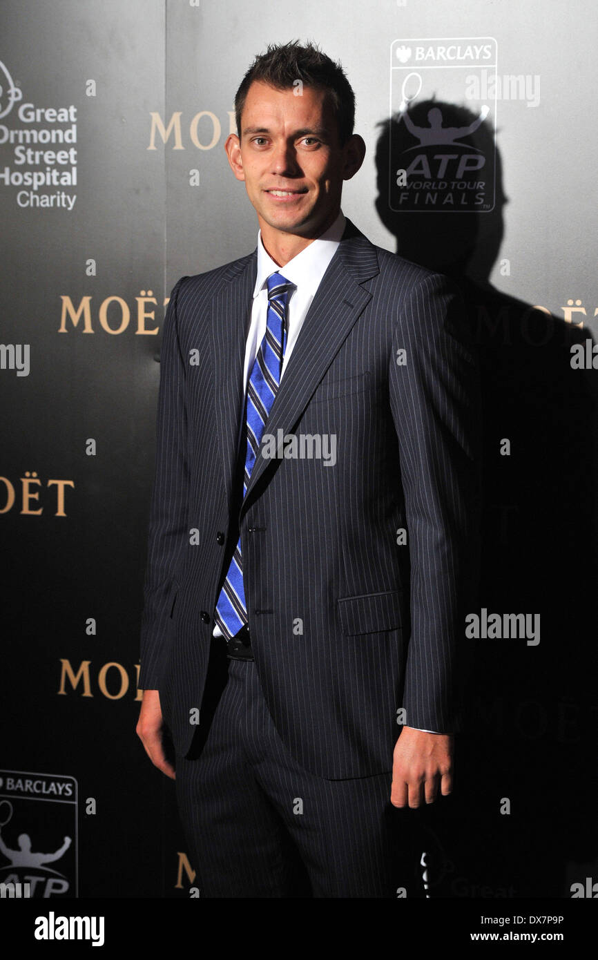 Frederik Nielson Barclays ATP World Tour Finals gala tenu à la Royal Courts of Justice - Arrivées. Londres, Angleterre - 03.11.12 comprend : Frederik Nielson Où : London, Royaume-Uni Quand : 03 Nov 2012 Banque D'Images