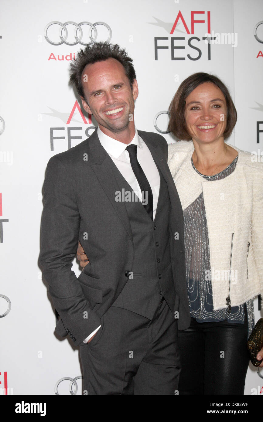 Walton James Burgevin, Nadia Conners arrive à l 'Lincoln' première au Festival au Graumans Chinese Theatre de Los Angeles Feat Banque D'Images