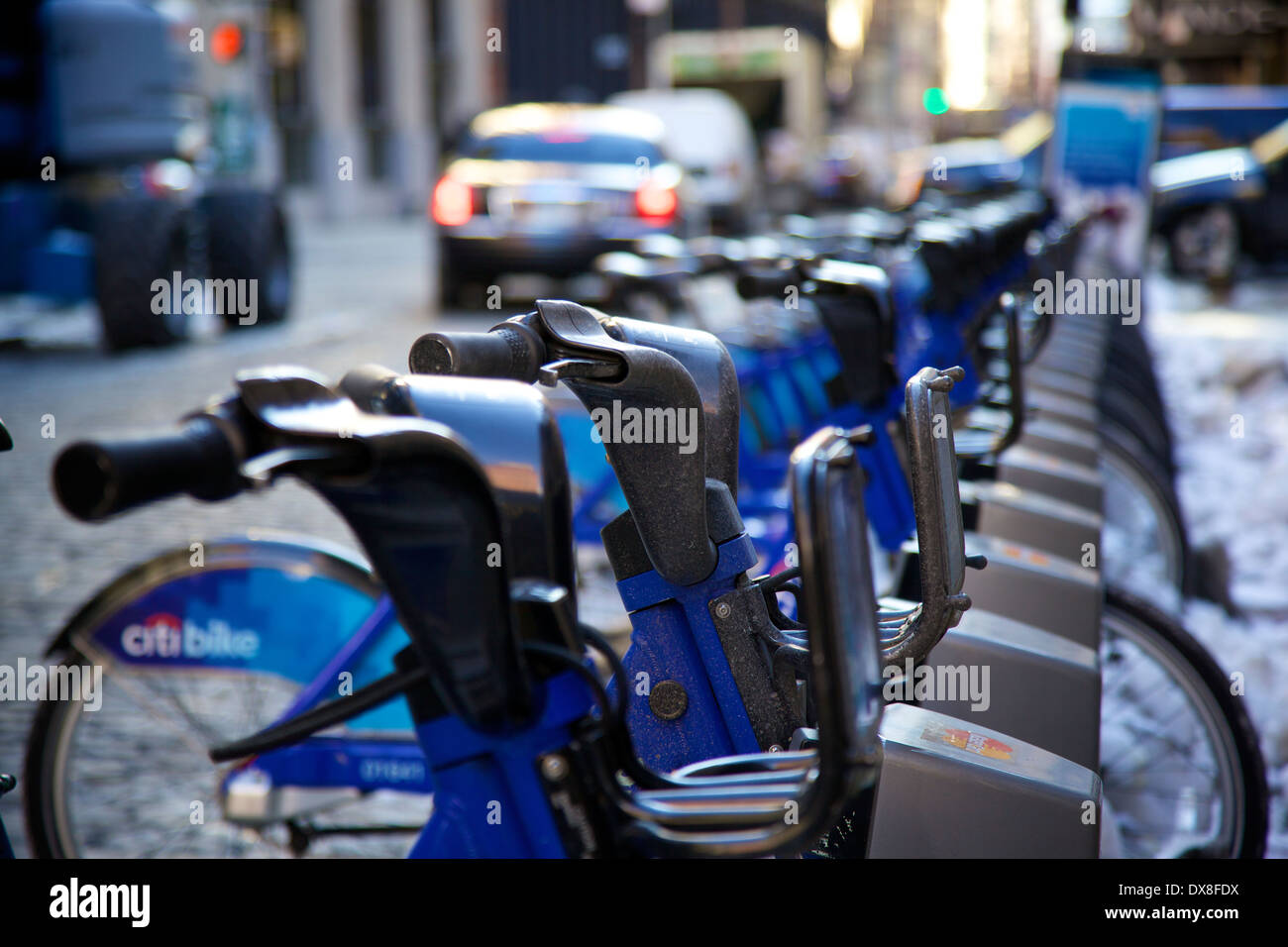 Vélo Citi est New York City's bike Banque D'Images