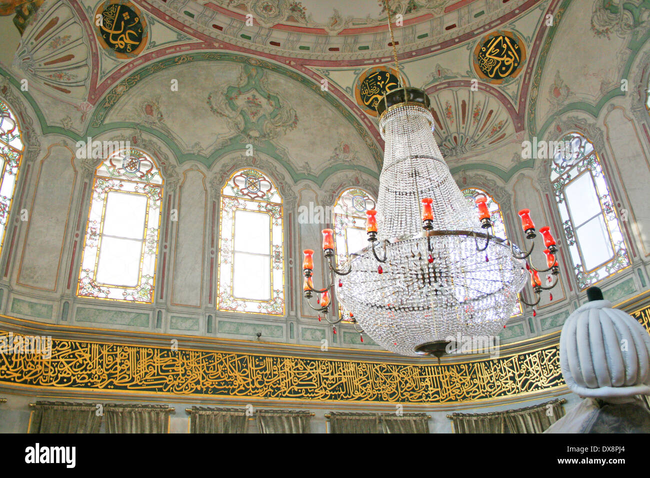 Tombeau du sultan ottoman Abdulhamid I,Istanbul-Interior Banque D'Images