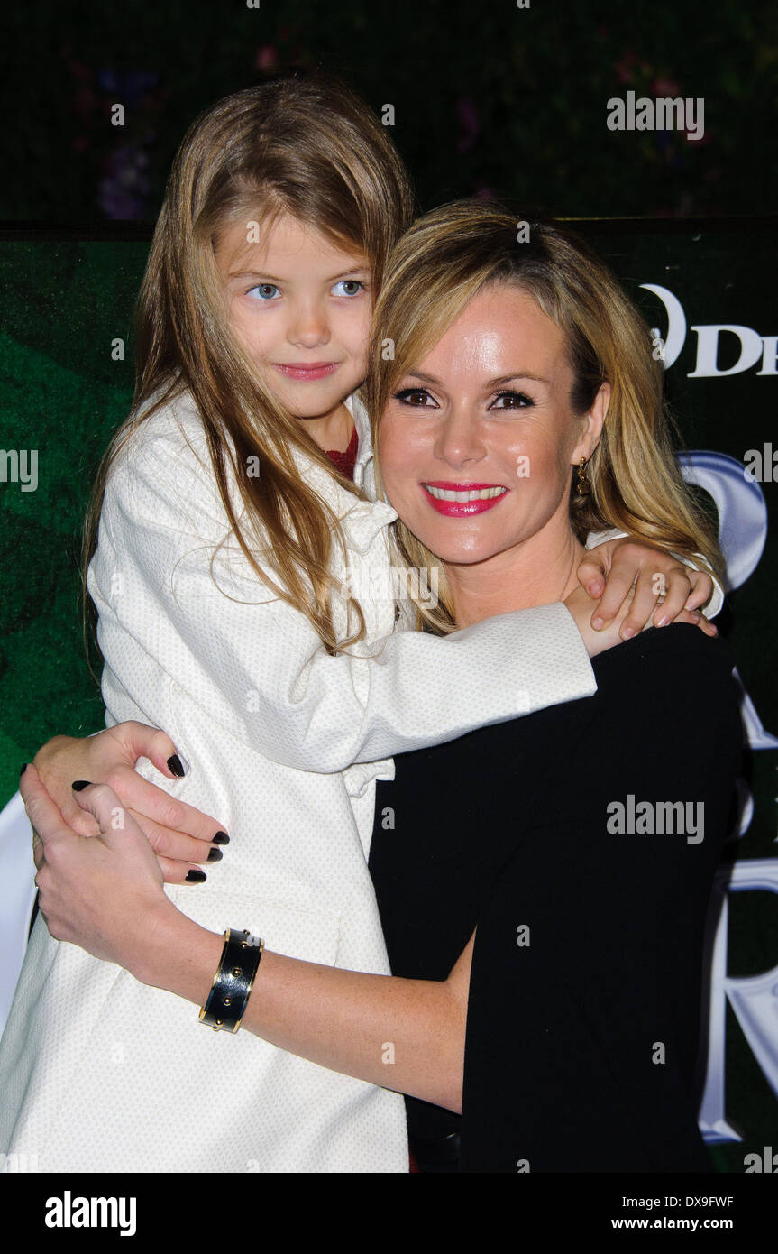 Amanda Holden La première de "montée de l'Gaurdians' qui s'est tenue à Leicester Square - Arrivées. Londres, Angleterre - 15.11.12 climatisée Banque D'Images