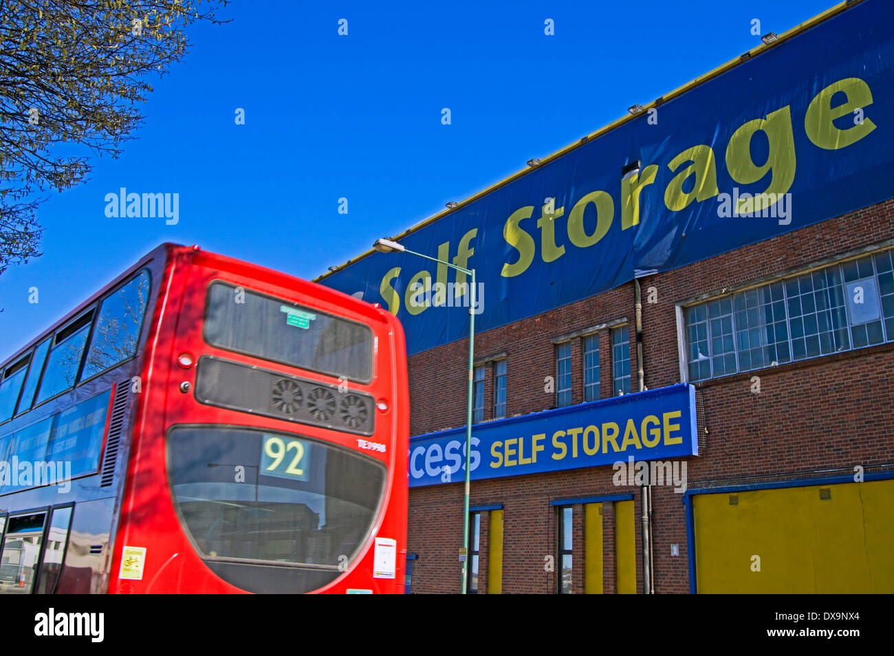 Access Self Storage, Wembley, Londres, Angleterre, Royaume-Uni Banque D'Images