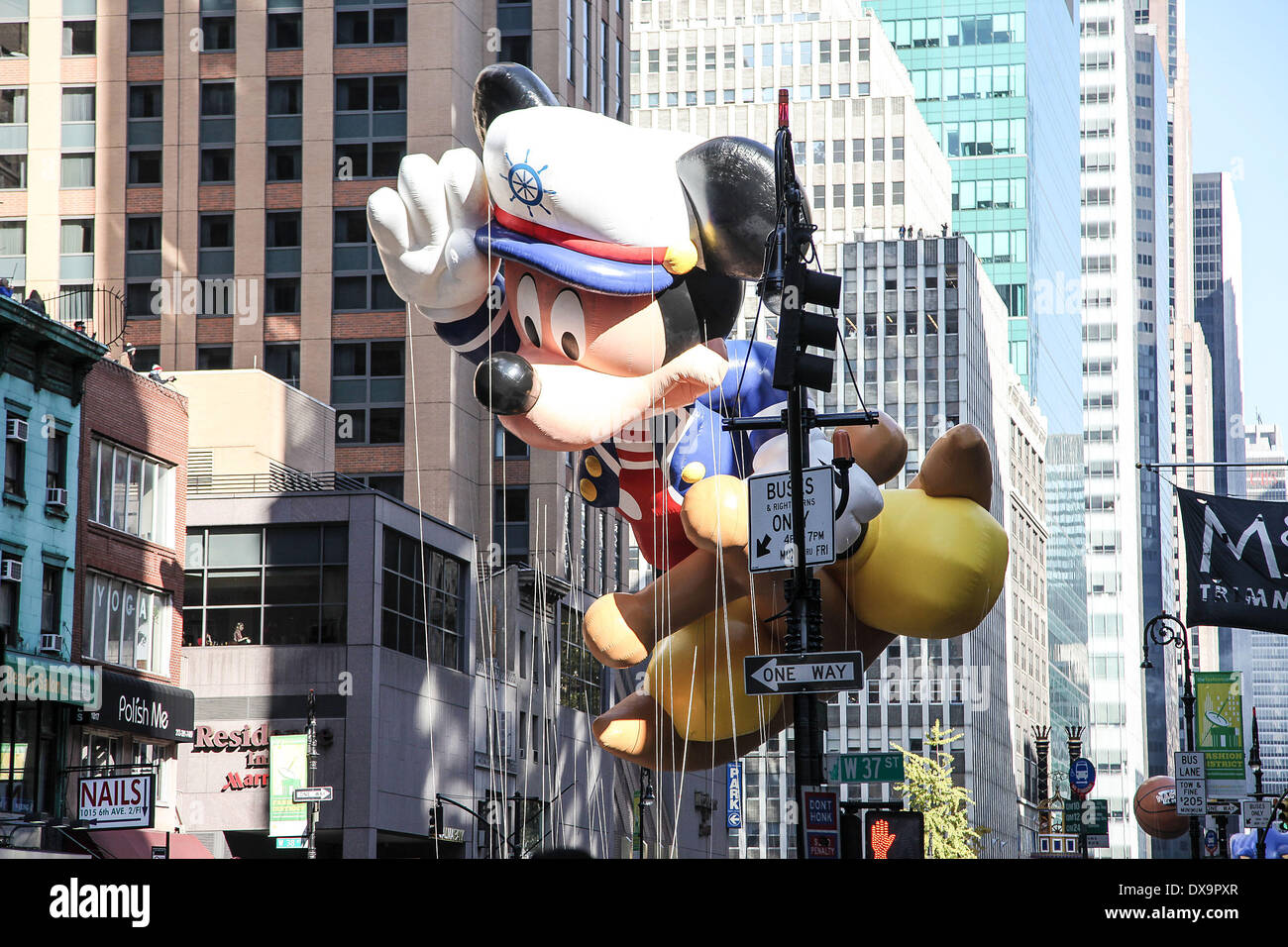 Micky Mouse 86e Congrès annuel de Macy's Thanksgiving Day Parade comprend : Micky Mouse Où : New York City, United States Quand : 22 Nov Banque D'Images