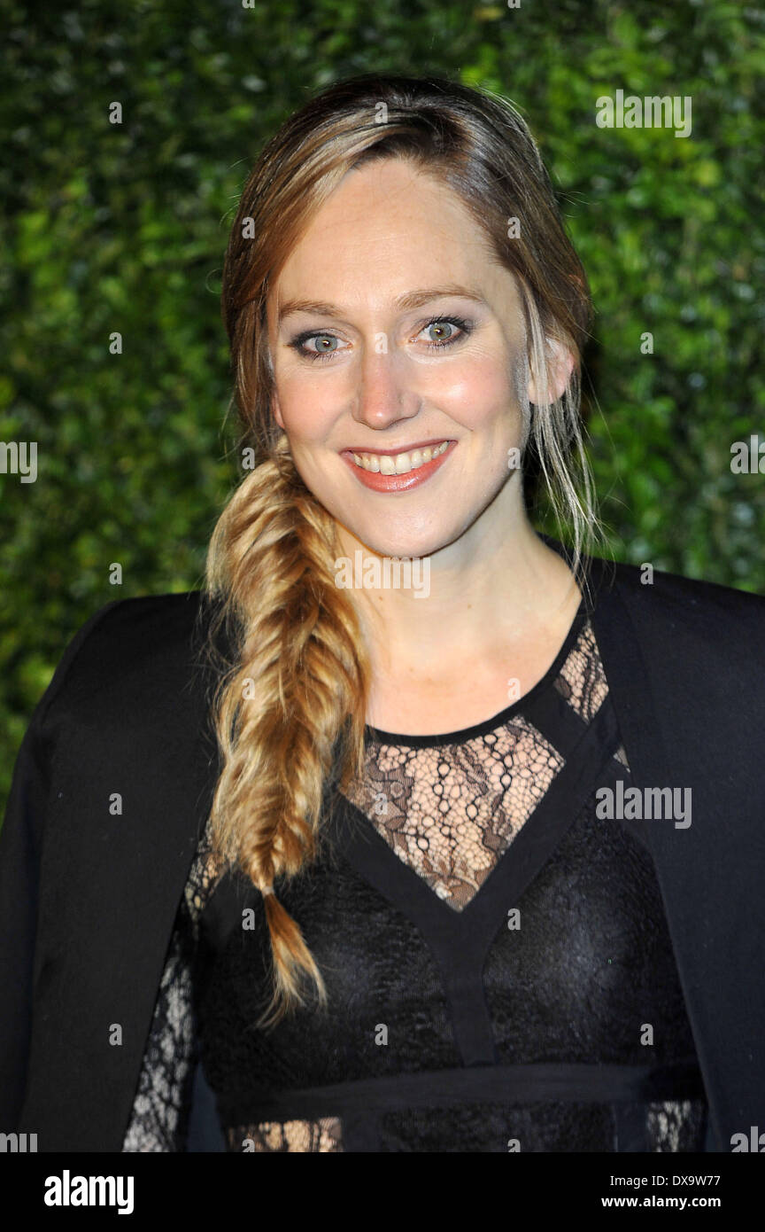 Hattie Morahan, au London Evening Standard Theatre Awards tenue au Savoy à Londres, Angleterre - 25.11.12 comprend : Hattie Mo Banque D'Images